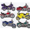 Image 1 : Set of 6 - 2007 Republic of Somalia Enameled Motorcycle Dollars