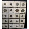 Image 1 : 38 Assorted World Coins in Binder - Mexico, Cuba Etc.