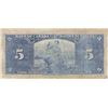 Image 2 : RARE 1937 Bank of Canada $5 Bank Note - VG+ - Osborne Signature