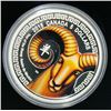 Image 1 : 2015 Canada $5 Fine Silver Coin - Year of the Sheep
