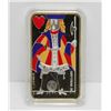 Image 1 : 2008 Canada $15 Playing Card Money Coin - Jack of Hearts