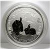 Image 1 : 2011 Australia Year of the Rabbit 1 KG Fine Silver Coin
