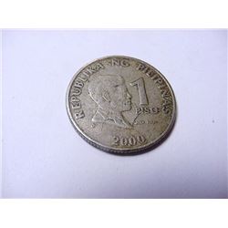 2000 PHILIPINES 1 PISO