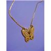 Image 1 : VINTAGE ENAMEL BUTTERFLY NECKLACE