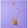 Image 3 : VINTAGE ENAMEL BUTTERFLY NECKLACE