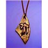 Image 2 : VINTAGE COPPER JEWISH CHAI NECKLACE