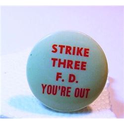 1940 WILLKIE CAMPAIGN BUTTON