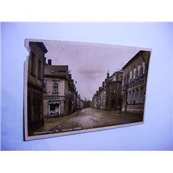 EARLY CRIMMITSCHAU I. SA. LEIPZIGER STRABE  GERMANY POST CARD