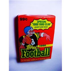 1990 FOOTBALL CARD PACK OF 34 CARDS