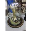 Image 1 : ORIGINAL ABSTRACT ART PIECE FEATURING A LEG BONE, HORSESHOES, BULLETS, ANTIQUE IMAGERY AND MORE,