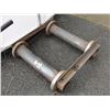 Image 2 : ANTIQUE ATCO GAS POWERED  LAWN MOWER AND PAIR OF TRACK ROLLERS