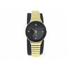 Image 2 : NEW LADIES GOLD TONE DIAMOND WATCH, STRETCH BAND, WORKS