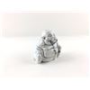 Image 2 : 217CT CARVED HOWLITE TURQUOISE BUDDHA STATUE