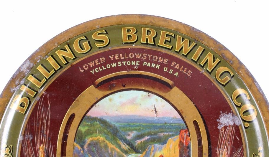 RARE Billings Brewing Co. Beer Tray from Montana