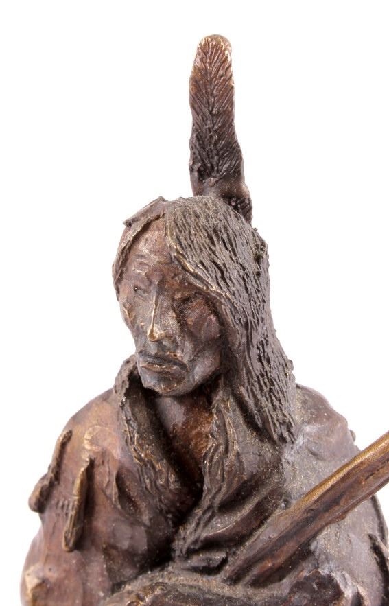 Ron Herron Bronze Sculpture Clancy Montana