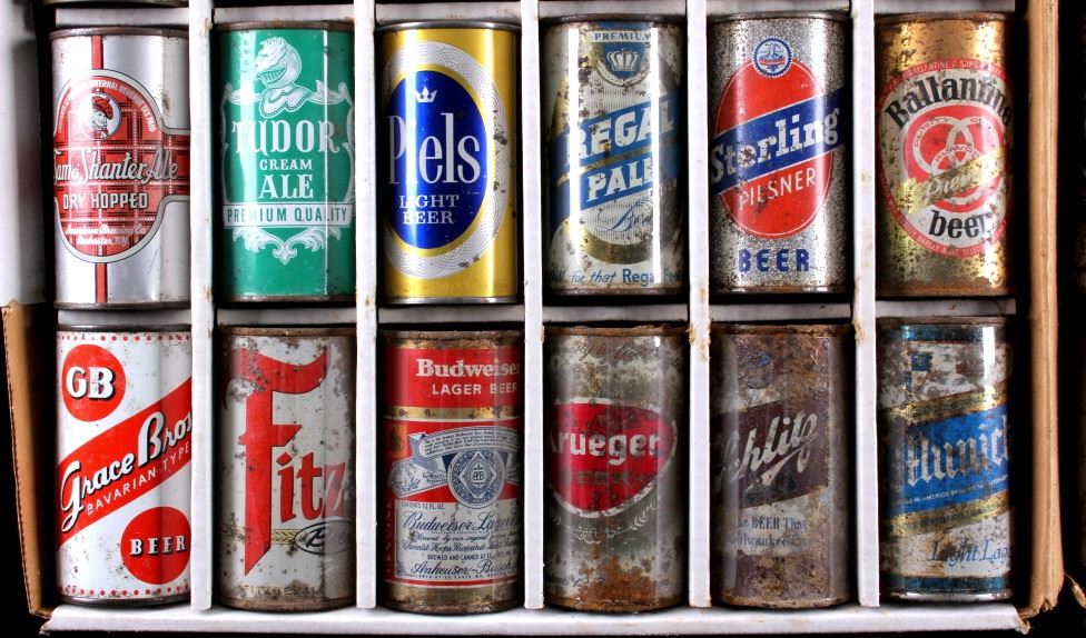Steel Beer Can Collection