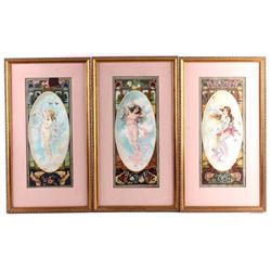 1905 Anheuser Busch Calendar Lithographs