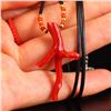 Image 6 : Beautiful Chinese Red Coral Lucky Necklace