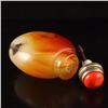 Image 5 : Beautiful Color Chinese Natural Agate Snuff Bottle