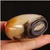 Image 6 : Beautiful Color Chinese Natural Agate Snuff Bottle