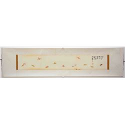 Chinese Watercolour on Xuan Paper Insects Painting Qi Baishi 1864-1957