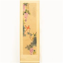 Chinese Watercolour on Xuan Paper Flowers & Birds Painting Yan Bolong 1898~1955