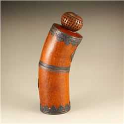 Vintage Chinese Qing Dynasty Gourd Mailbox