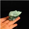 Image 7 : A Set Jadeite / Jade Fortune Toad Statue