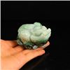 Image 9 : A Set Jadeite / Jade Fortune Toad Statue