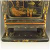 Image 6 : Chinese Hard Wood Lacquerware Brush Pen Frame