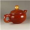 Image 2 : Beautiful Color Chinese Red Agate Teapot
