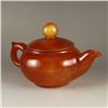 Image 3 : Beautiful Color Chinese Red Agate Teapot