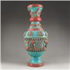 Image 4 : Chinese Tibet Bronze Inlay Turquoise Vase