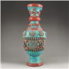 Image 5 : Chinese Tibet Bronze Inlay Turquoise Vase