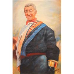 Oil Painting Chinese Tibet Contemporary Figure Art