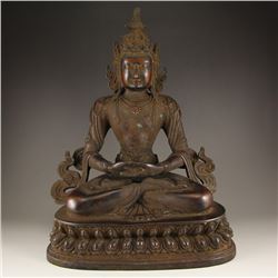 7 Kg Chinese Tibet Kwan-yin Statue