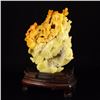 Image 2 : Superb Chinese Natural Shoushan Stone Statue - Magpie & Plum Flower w Certificate