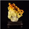Image 4 : Superb Chinese Natural Shoushan Stone Statue - Magpie & Plum Flower w Certificate