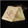 Image 1 : Vintage Chinese Jade Inkpad Box