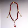 Image 1 : Vintage Chinese Tibet Buddhist Kapala Bone Beads Prayer Necklace Total