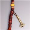 Image 3 : Vintage Chinese Tibet Buddhist Kapala Bone Beads Prayer Necklace Total