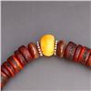 Image 6 : Vintage Chinese Tibet Buddhist Kapala Bone Beads Prayer Necklace Total