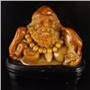Image 1 : Chinese Shoushan Stone Statue - Dharma