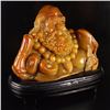 Image 3 : Chinese Shoushan Stone Statue - Dharma