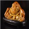 Image 4 : Chinese Shoushan Stone Statue - Dharma