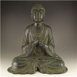 Chinese Ming Dynasty Bronze Siddhartha Buddha Statue