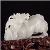 Image 4 : Superb Chinese Hetian Jade Statue - Kylin