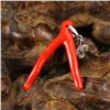 Image 1 : Beautiful Chinese Red Coral Lucky Necklace