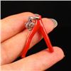 Image 3 : Beautiful Chinese Red Coral Lucky Necklace
