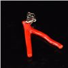 Image 6 : Beautiful Chinese Red Coral Lucky Necklace